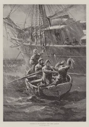 Weihnachten in der Reede, gute Stimmung an Bord